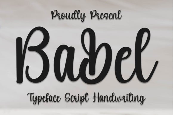 Babel: A Bold Typeface for Dynamic Projects