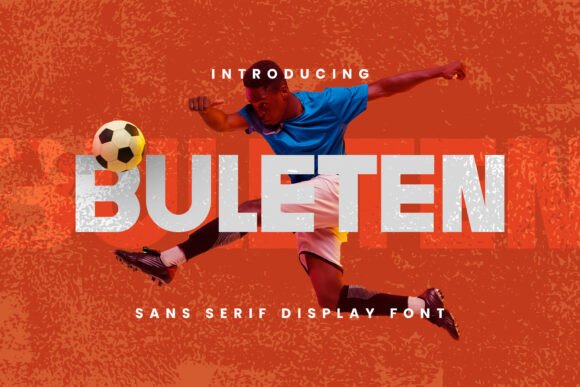 Buleten: The Bold Sans Serif for Modern Sports Design
