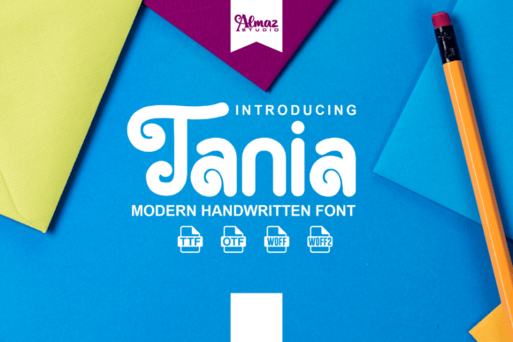 Discover the Charm of the Tania Handwritten Font