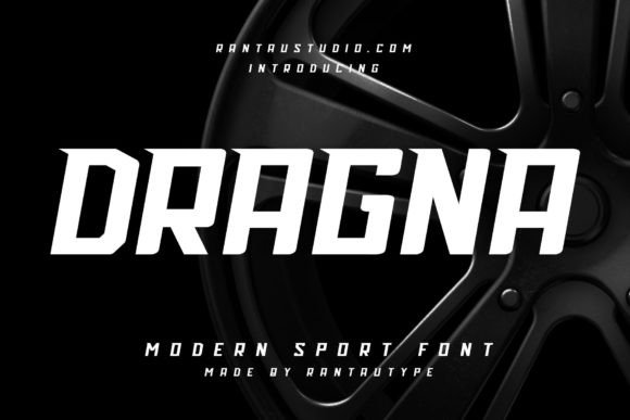 Dragna: The Sporty Slab Serif for Dynamic Designs
