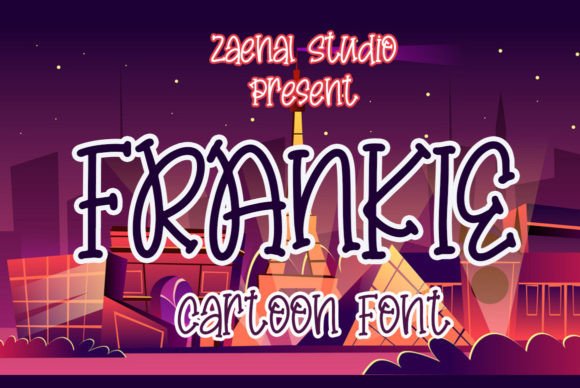 Frankie: A Playful Cartoon Font for Memorable Branding