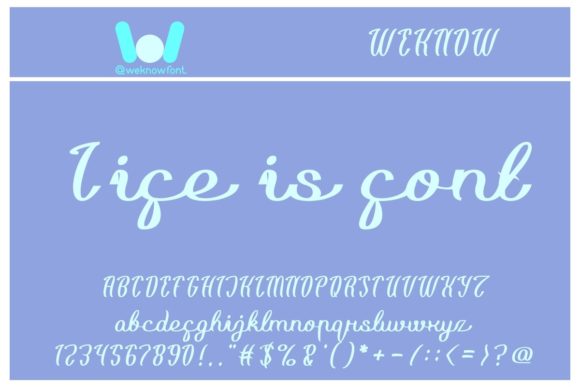 Life is a Handwritten Font for Modern Creatives