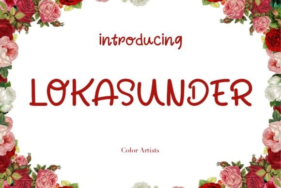 Lokasunder: A Bold Typeface for Modern Design