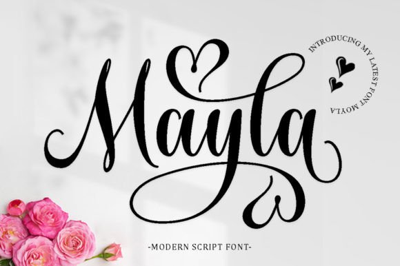 Mayla: The Handwritten Font for Creative Projects