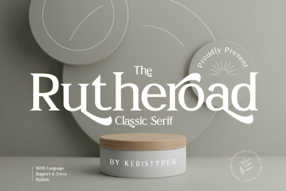 Rutheroad: Elegant Serif Font for Modern Design