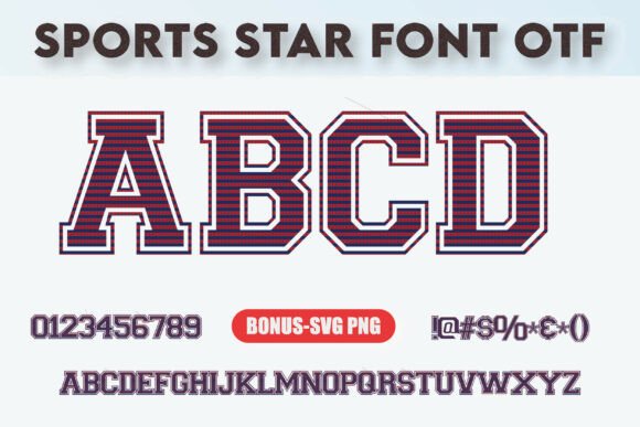 Sports Star: Bold Athletic Typography for Dynamic Designs
