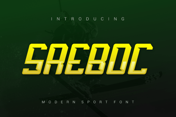 Sreboc: A Bold Typeface for Dynamic Projects